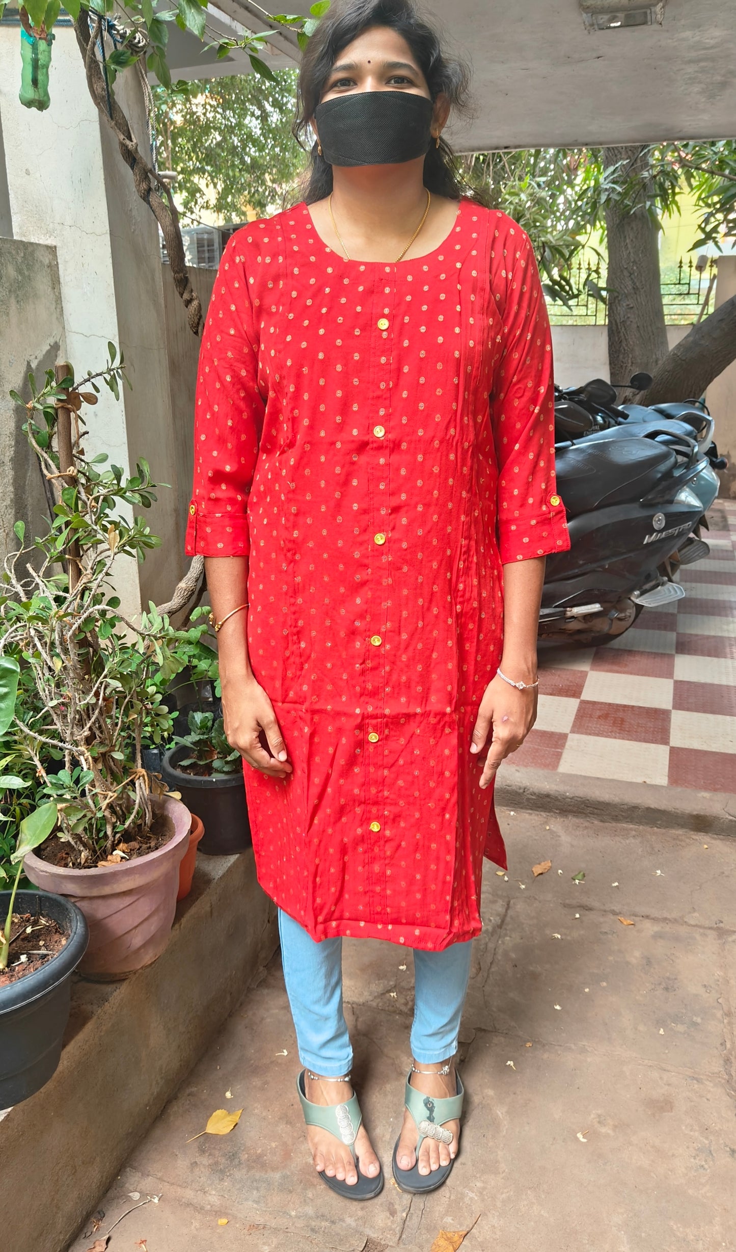 Cotton Straight Kurti